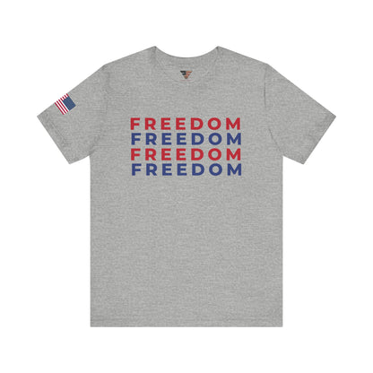 Charlie Kirk American Flag T-Shirt – Unisex Patriotic Freedom Shirt for Conservatives & TPUSA Supporters