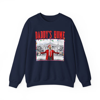 Trump Daddy’s Home Sweatshirt – Unisex Patriotic Hoodie