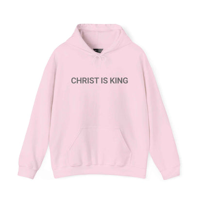 Christ Is King Hoodie – Made in the USA | Premium Patriotic Christian Hoodie