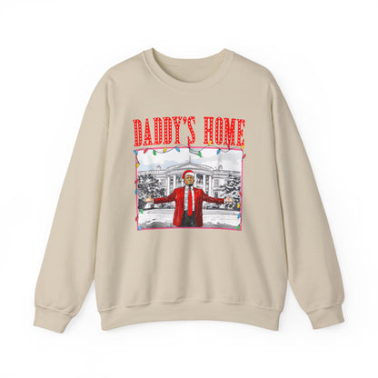 Trump Daddy’s Home Sweatshirt – Unisex Patriotic Hoodie