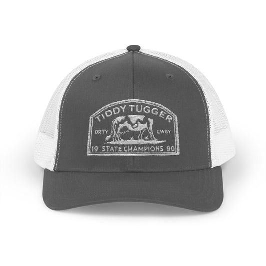 Tiddy Tugger Snapback Cap – Dirty Cowboy State Champions Retro Hat