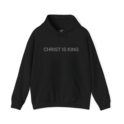 Christ Is King Hoodie – Made in the USA | Premium Patriotic Christian Hoodie