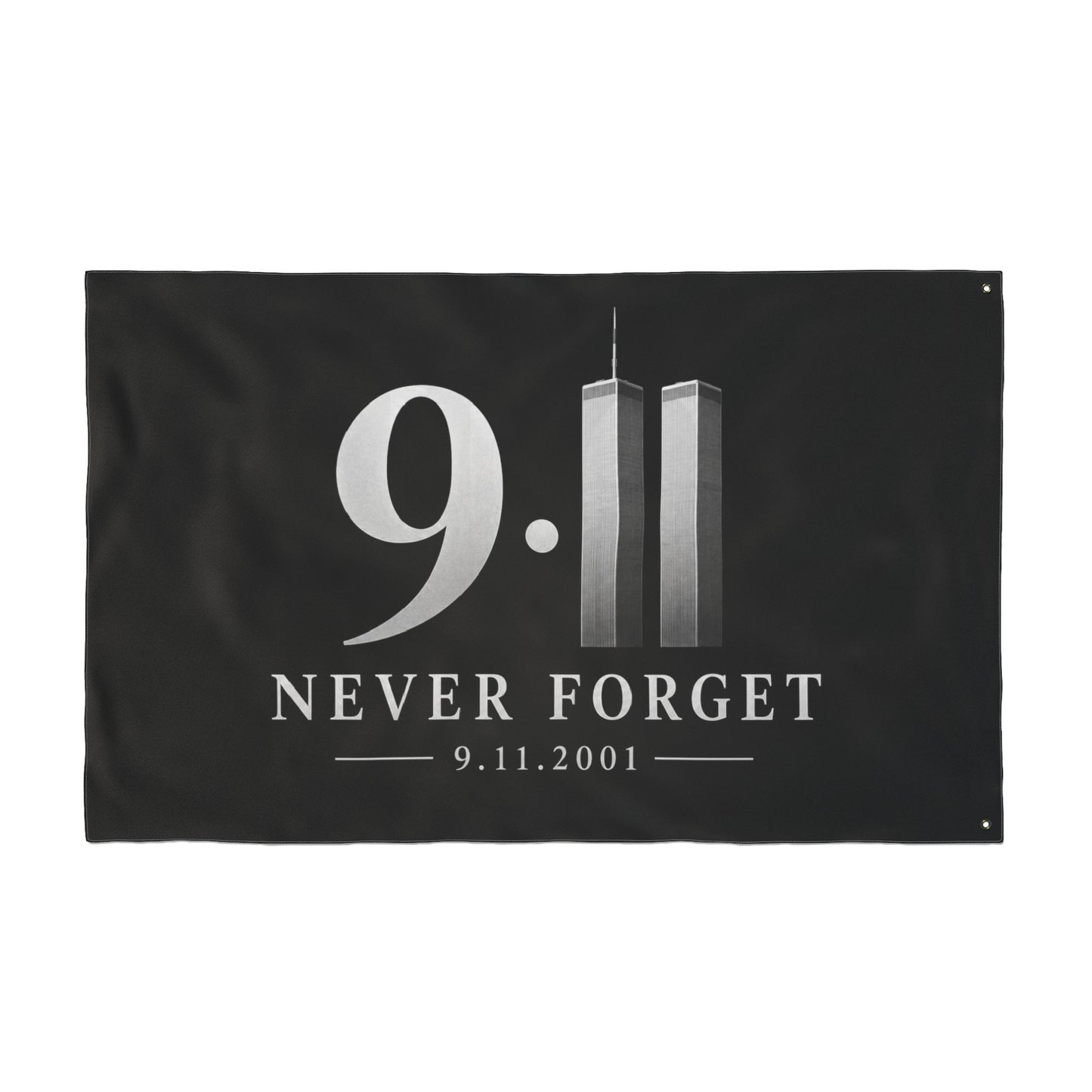 9/11 Never Forget Memorial Flag – 3x5 Double-Sided Flag