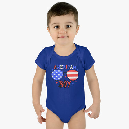 American Boy Infant Bodysuit