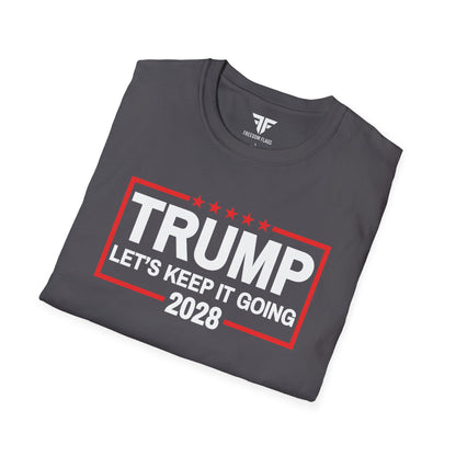Trump 2028 T-Shirt | Unisex Softstyle Tee for Supporters