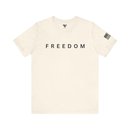 Premium Charlie Kirk Freedom Shirt Unisex | Patriotic Tee w/ Flag Sleeve