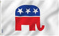 Republican Flag – 3x5 ft. (Polyester Blended Material)