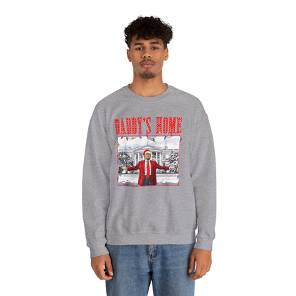 Trump Daddy’s Home Sweatshirt – Unisex Patriotic Hoodie