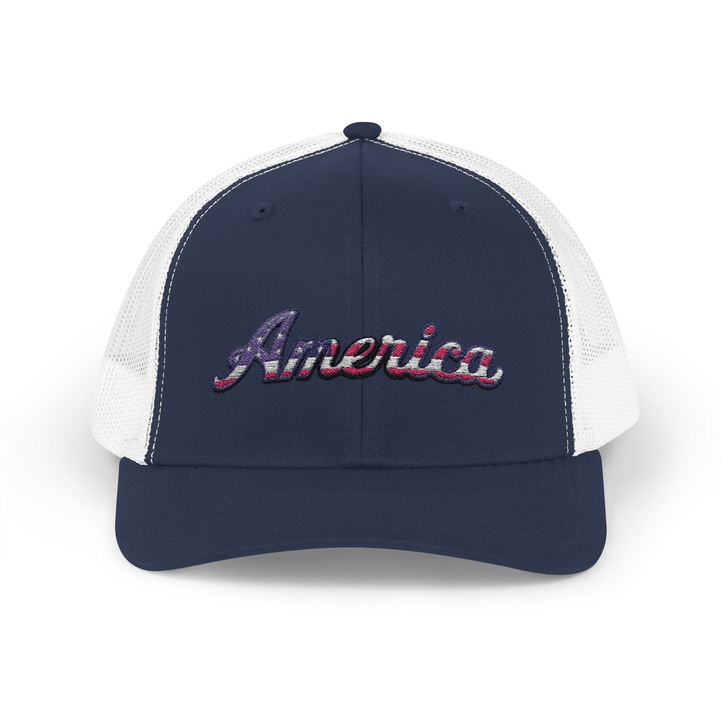 America Embroidered Snapback Cap - Freedom Flag Co.