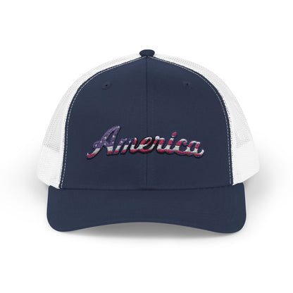 America Embroidered Snapback Cap - Freedom Flag Co.