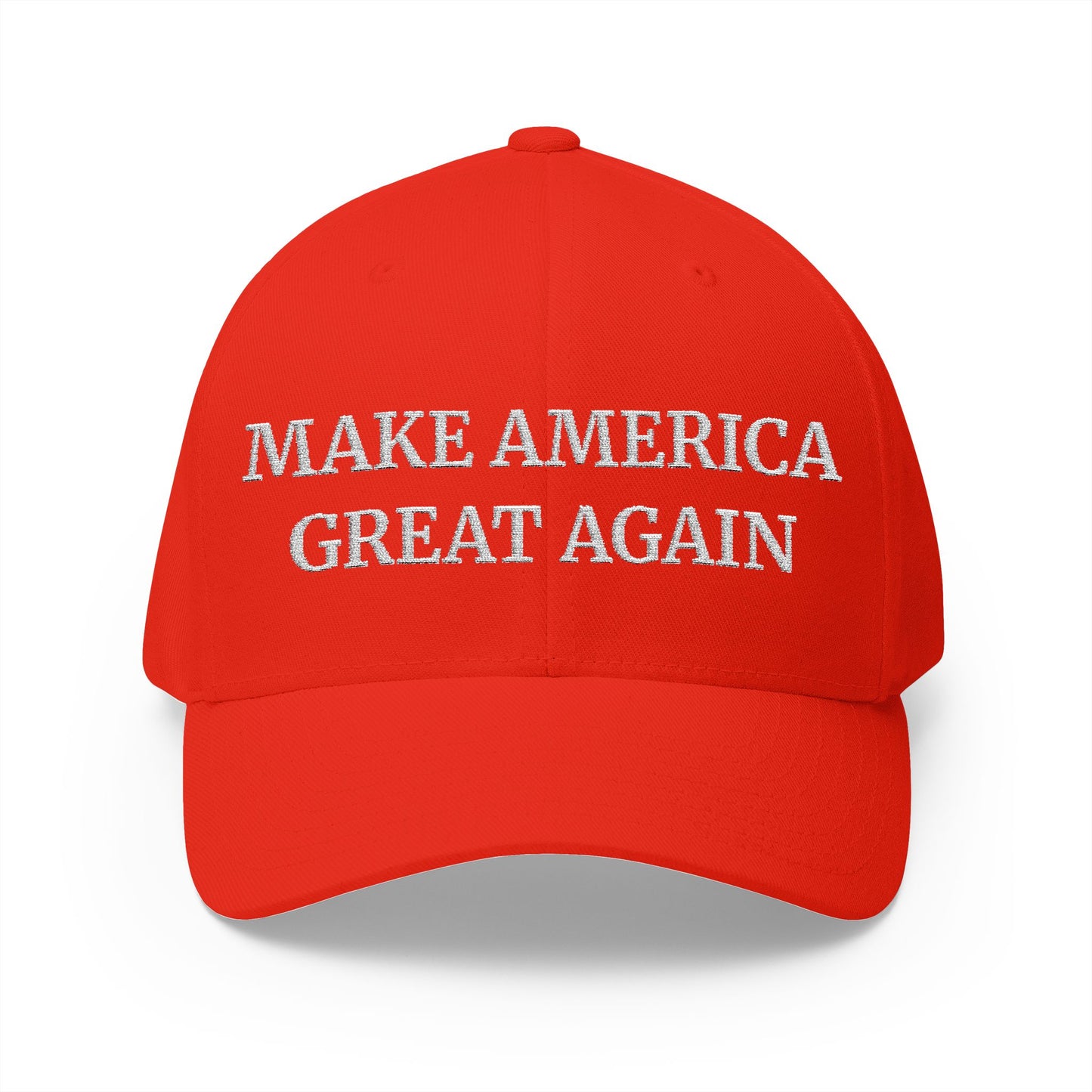 Trump 45-47 MAGA Flexfit Cap – Make America Great Again Hat