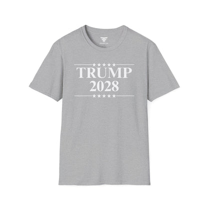 Trump 2028 Unisex Softstyle T-Shirt - Freedom Flag Co.