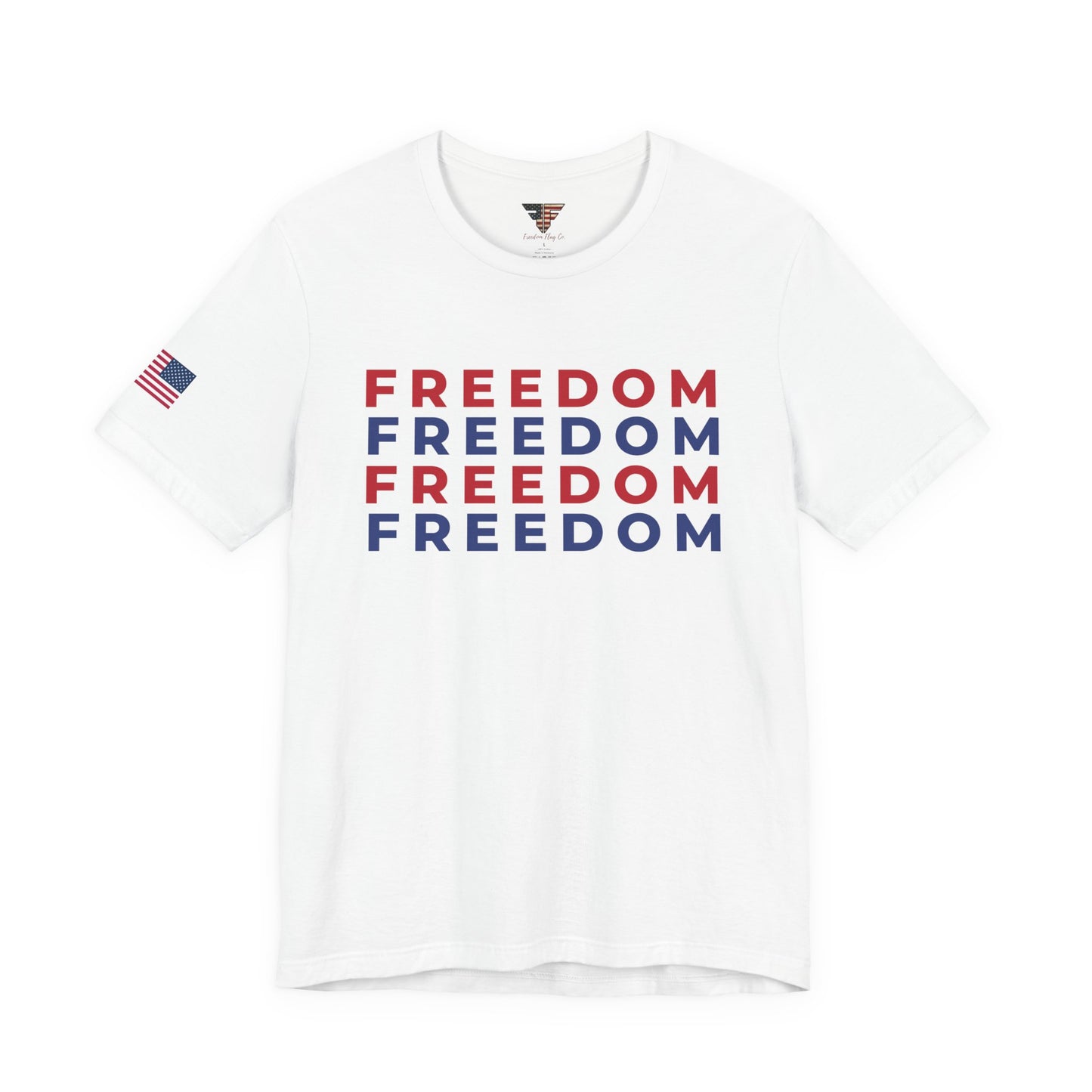 Charlie Kirk American Flag T-Shirt – Unisex Patriotic Freedom Shirt for Conservatives & TPUSA Supporters