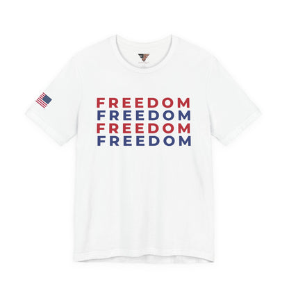 Charlie Kirk American Flag T-Shirt – Unisex Patriotic Freedom Shirt for Conservatives & TPUSA Supporters