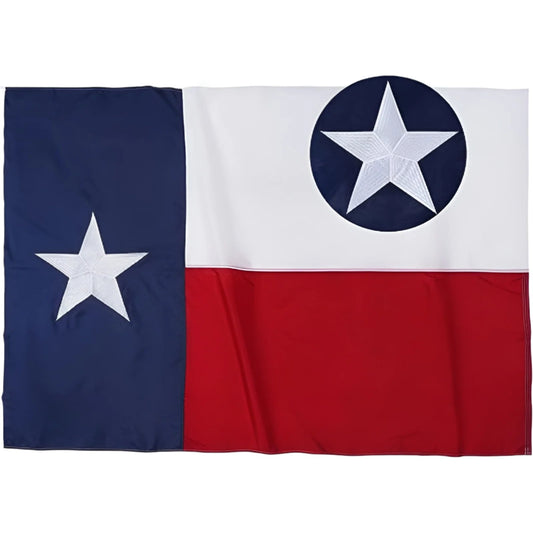 Embroidered Texas Flag – Available in Multiple Sizes