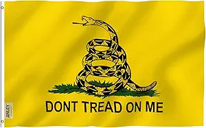 Gadsden Flag – 3x5 ft. (Polyester Blended Material)