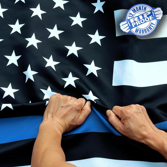 Rip-Proof Thin Blue Line Flag