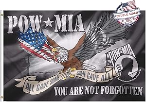 POW MIA All Gave Some Flag – 3x5 ft. (Polyester Blended Material)