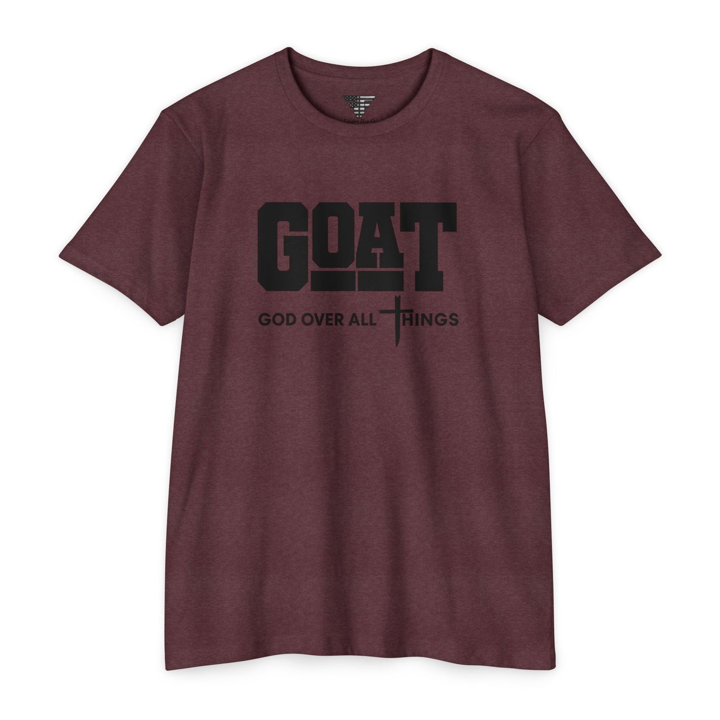 GOAT God Over All Things Unisex Faith Tee