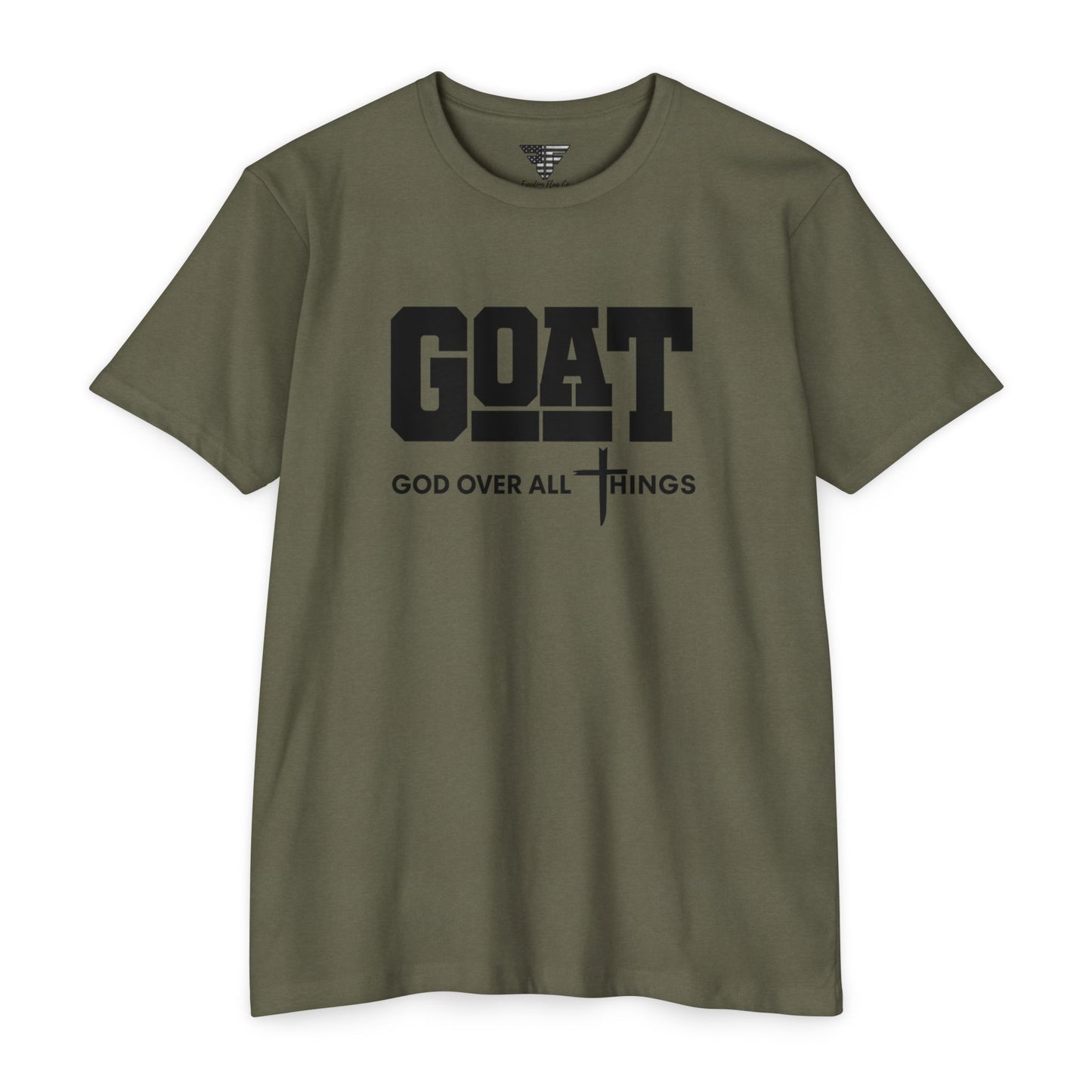 GOAT God Over All Things Unisex Faith Tee