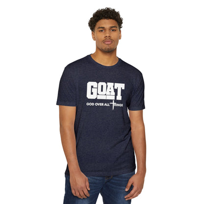 GOAT God Over All Things Unisex Faith Tee