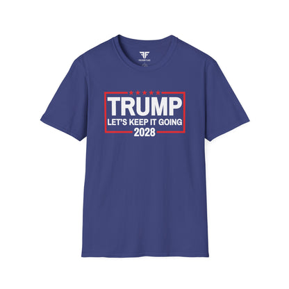 Trump 2028 T-Shirt | Unisex Softstyle Tee for Supporters