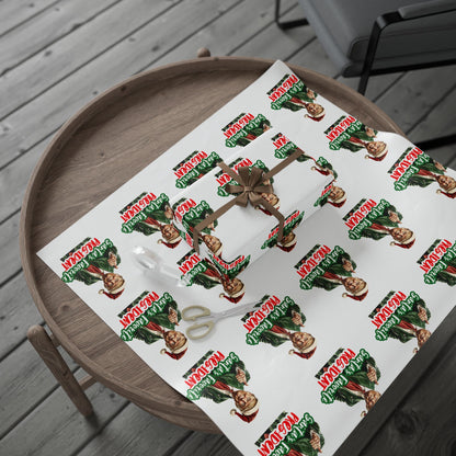 America’s Favorite President Wrapping Paper – Patriotic Trump Gift Wrap for Christmas, Birthdays & Holidays | Premium MAGA USA Wrapping Paper Roll