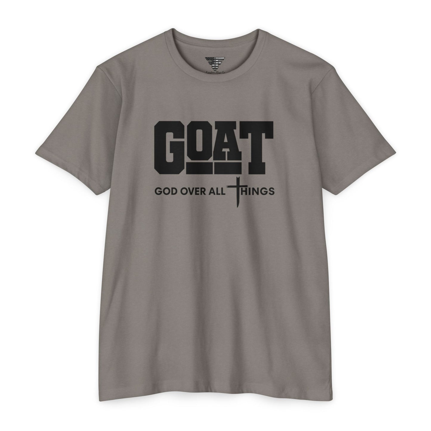 GOAT God Over All Things Unisex Faith Tee