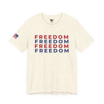 Charlie Kirk American Flag T-Shirt – Unisex Patriotic Freedom Shirt for Conservatives & TPUSA Supporters