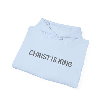Christ Is King Hoodie – Made in the USA | Premium Patriotic Christian Hoodie