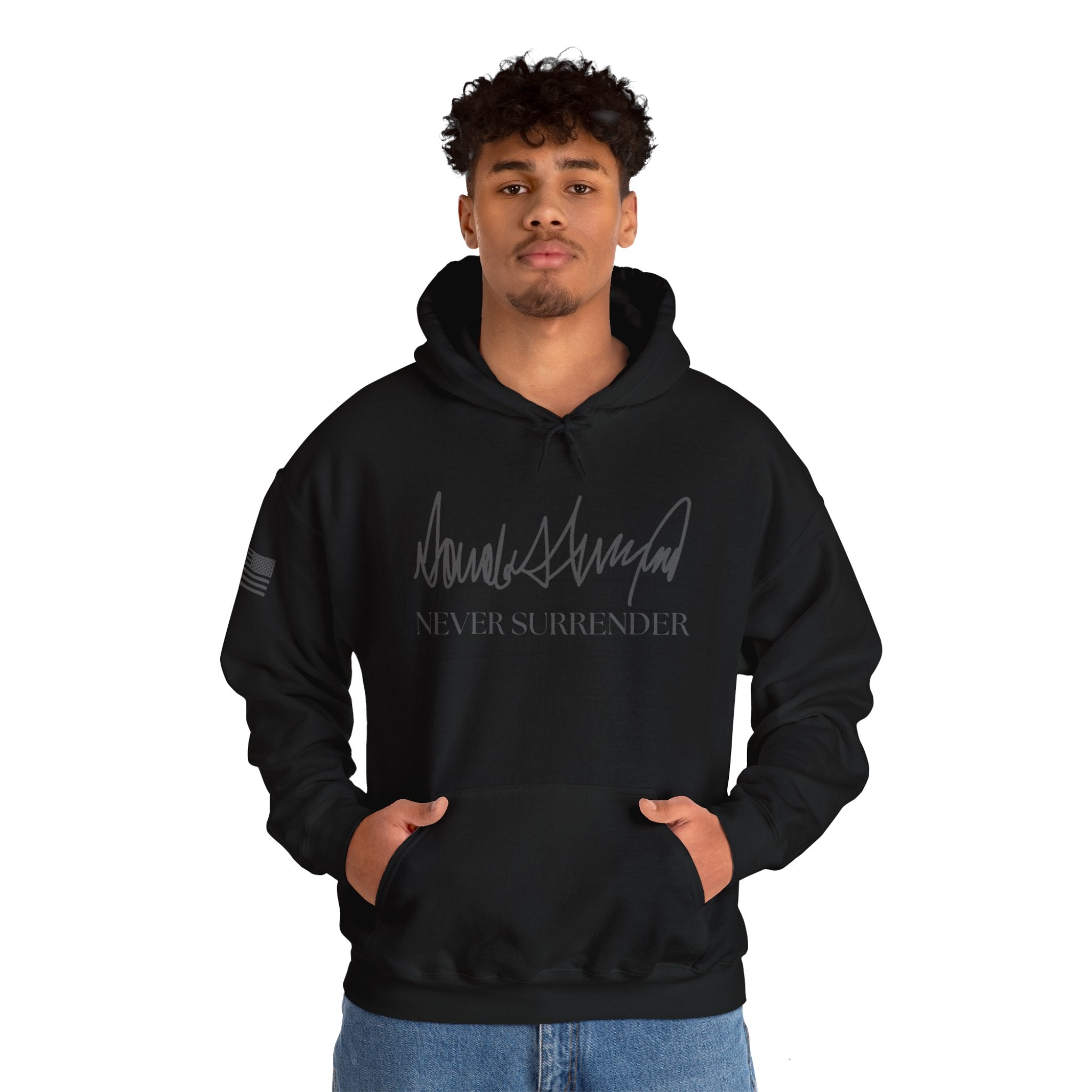 "Never Surrender" Signature Hoodie