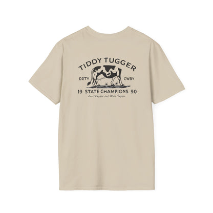 Tiddy Tugger Unisex Softstyle T-Shirt - White State Champions Graphic Tee