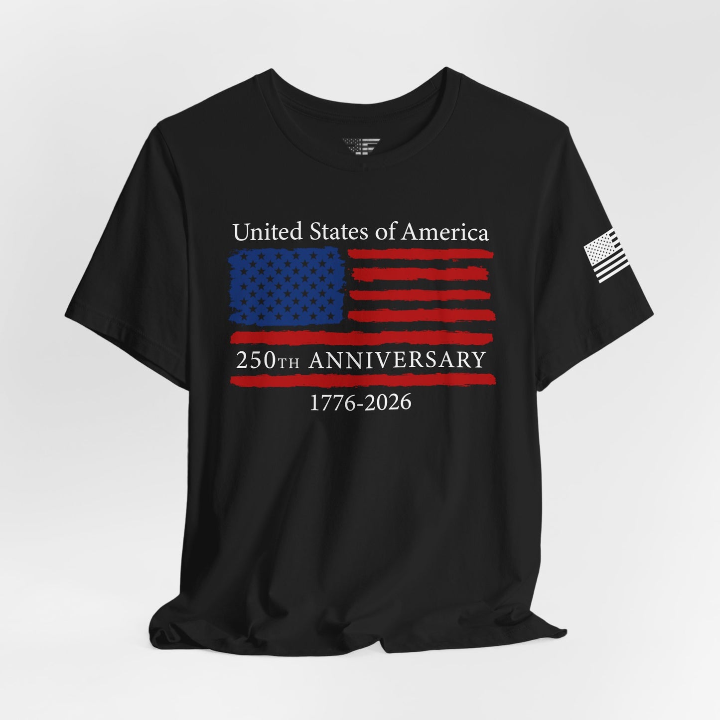 America 250 Unisex T-Shirt | United States Semiquincentennial Patriotic Flag Tee (1776–2026)