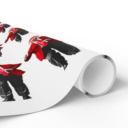 Trump Dancing Wrapping Paper – Funny Patriotic Gift Wrap for Christmas, Birthdays & Holidays | MAGA USA President Gift Paper Roll