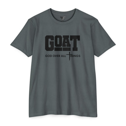 GOAT God Over All Things Unisex Faith Tee