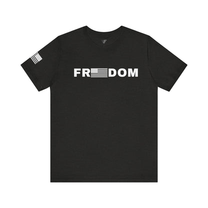 Premium Charlie Kirk Freedom Shirt – Unisex Patriotic American Flag