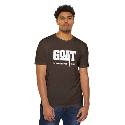 GOAT God Over All Things Unisex Faith Tee