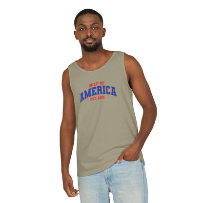 Gulf of America Unisex Tank Top – Patriotic USA Summer Shirt - Freedom Flag Co.
