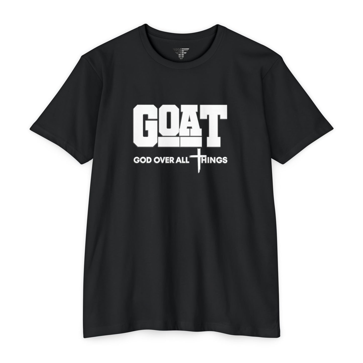 GOAT God Over All Things Unisex Faith Tee