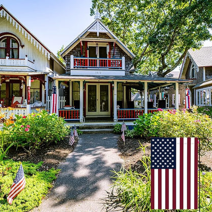 American Garden Flag – 12" x 18" Patriotic Yard Flag (Flag Only, Stand Not Included) - Freedom Flag Co.