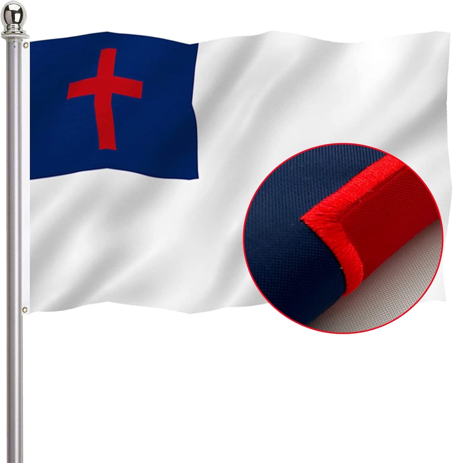 3x5 Christian Flag– 3x5 Ft Polyester All-Weather Flag