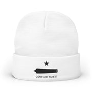 Come and Take It Embroidered Beanie – Warm Knit Cap for Patriots