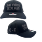 Dark MAGA Cap with sleek, understated design and bold embroidery, ideal for a modern patriotic statement.