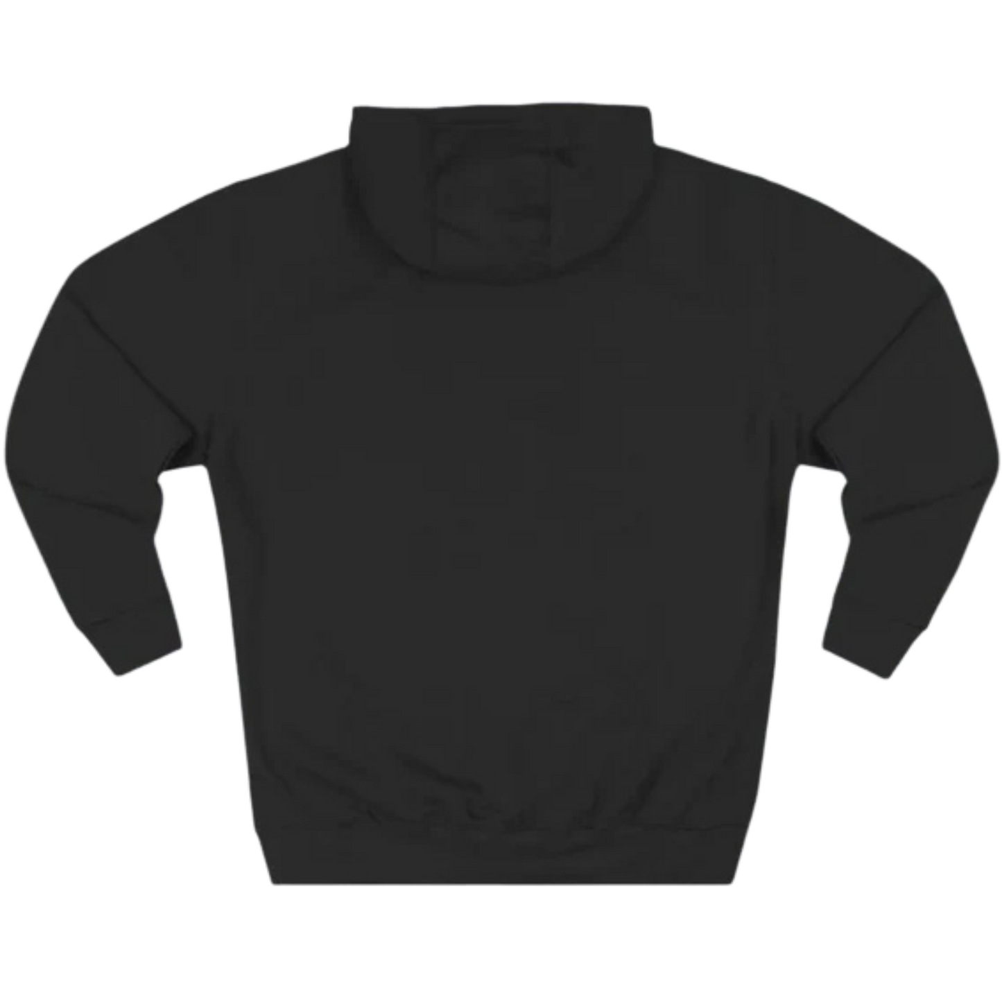 Dark MAGA Hoodie in black, featuring a bold and minimalist design, perfect for a stylish patriotic look.