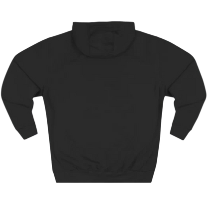 Dark MAGA Hoodie in black, featuring a bold and minimalist design, perfect for a stylish patriotic look.