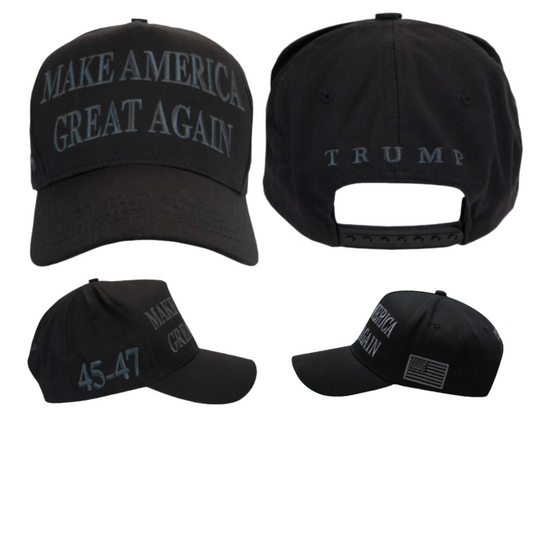 Premium Limited Edition Richardson 112 Blackout Trump Hat