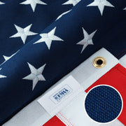 Made in USA – Premium Quality American Flag-Embroidered
