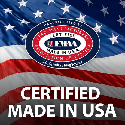 Made in USA – Premium Quality American Flag-Embroidered