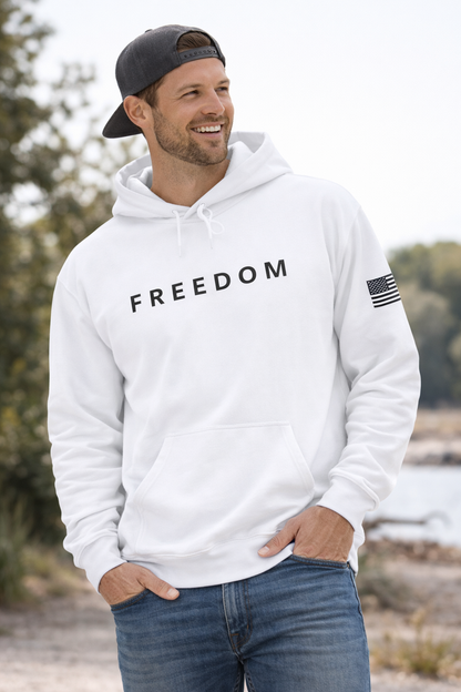Premium Freedom Hoodie Honoring Charlie Kirk – Patriotic Unisex Sweatshirt for True American Pride