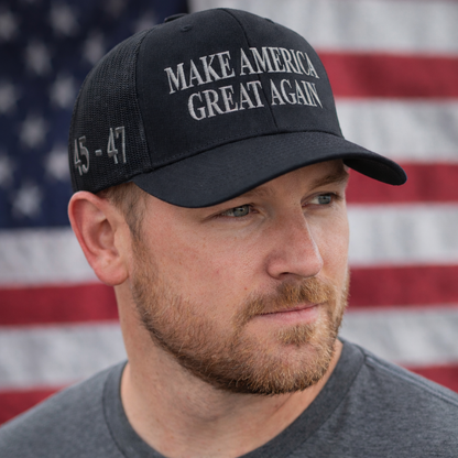 Premium Dark MAGA Cap – Richardson 112 Edition for Ultimate Style and Comfort